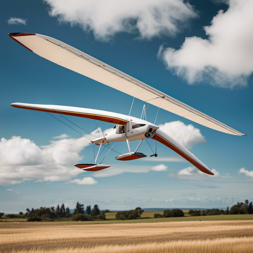 An image capturing the exhilarating moment when a glider gracefully takes flight, showcasing a powerful winch launch