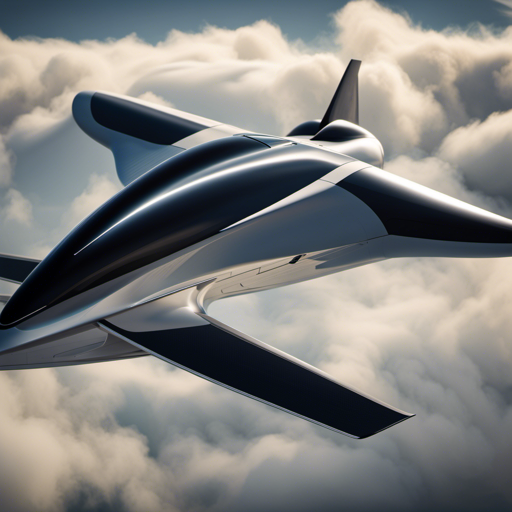An image showcasing the sleek and aerodynamic design of the Ls4 glider, with its graceful wingspan and high-performance features, to visually capture the essence and value of this exceptional aircraft
