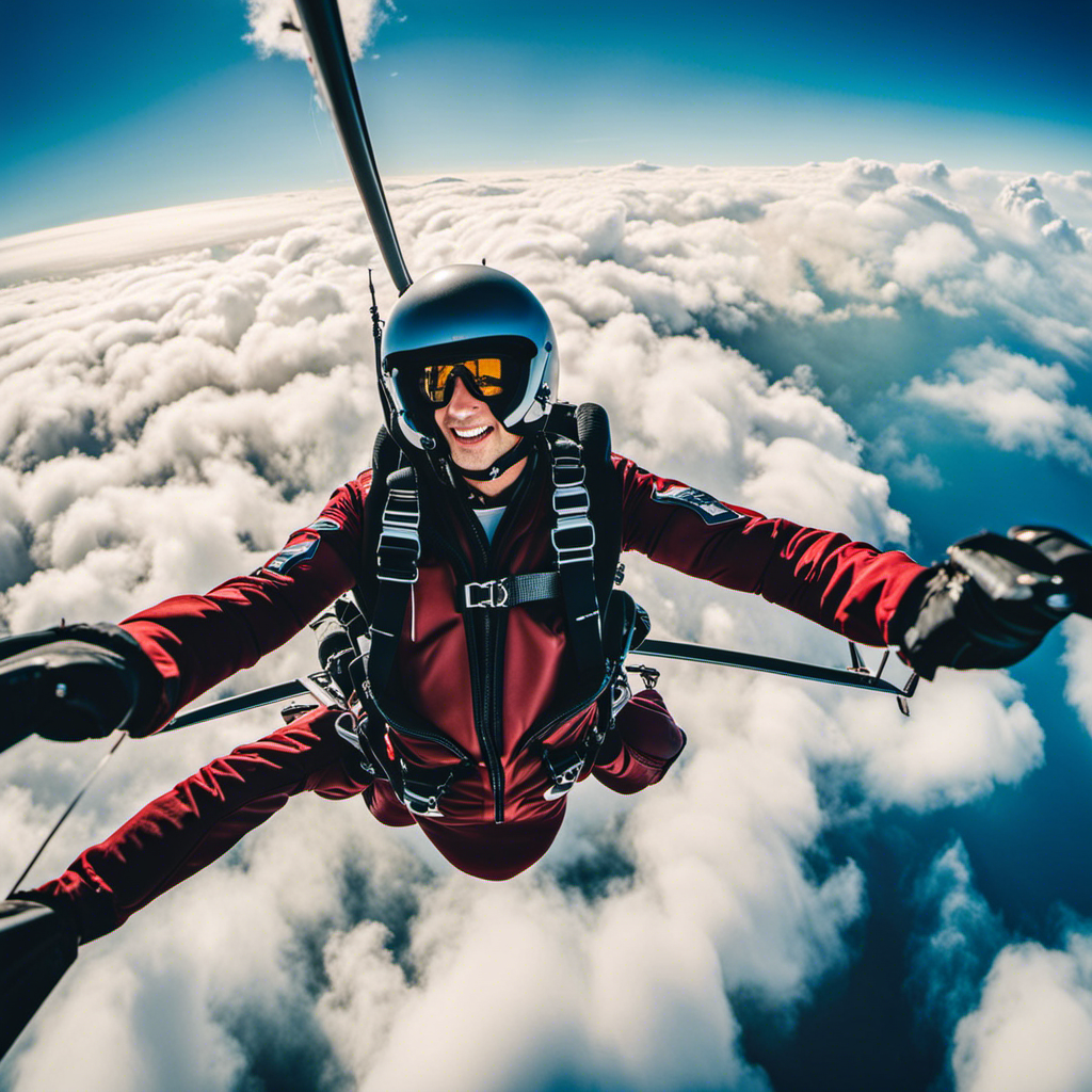 An image that captures the exhilarating freedom of soaring through the sky on a Microlight Glider