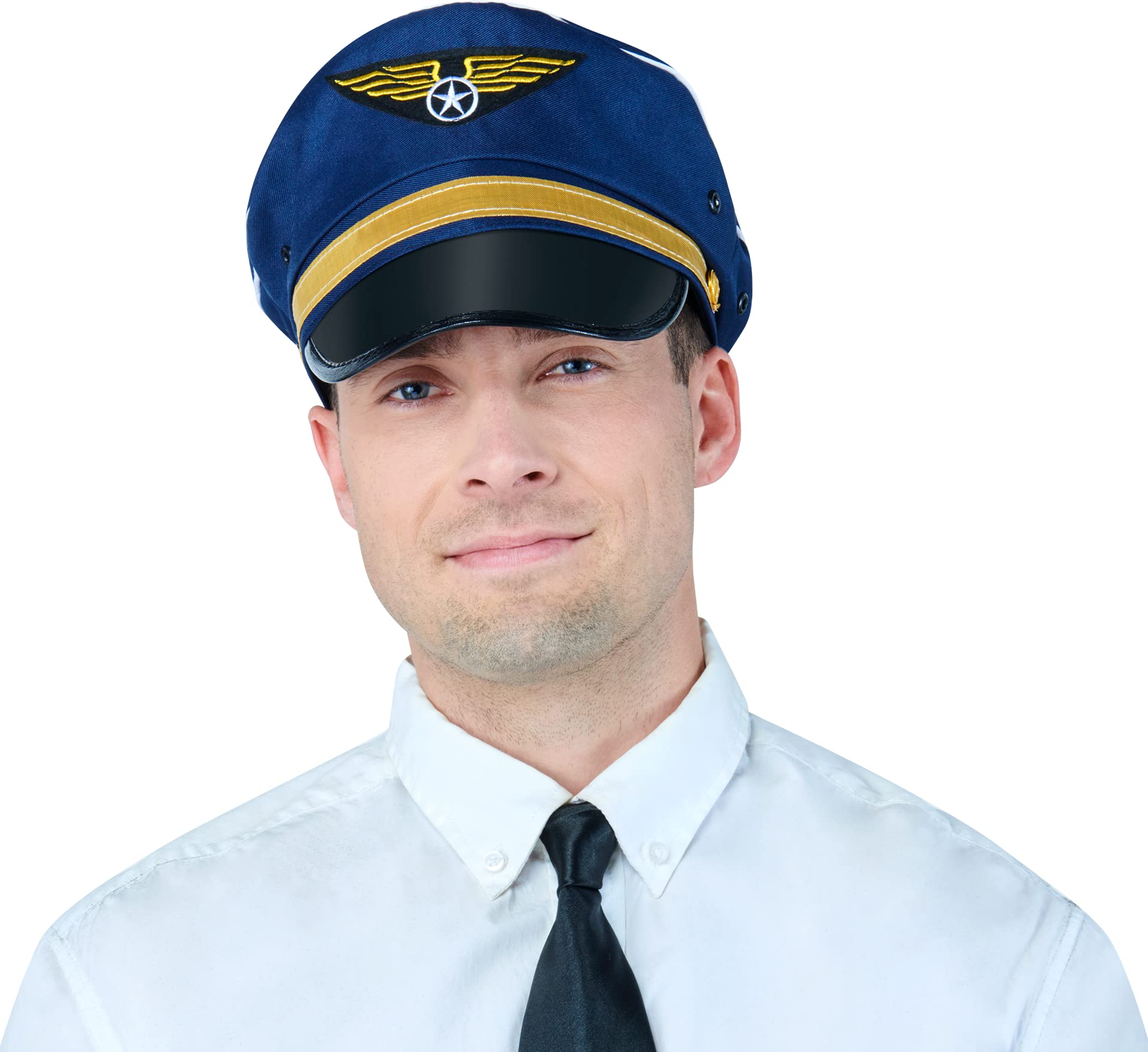 Forum Novelties Men's Adult Pilot Hat One Size Navy
