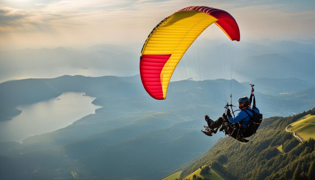 paragliding vs hang gliding equipment