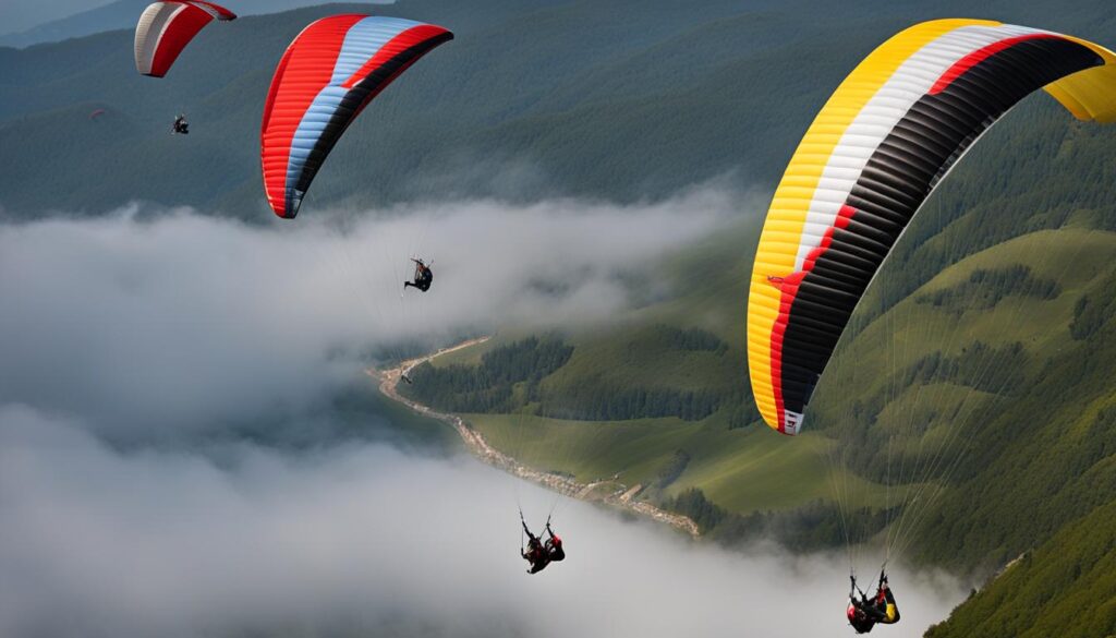 paragliding vs hang gliding safety