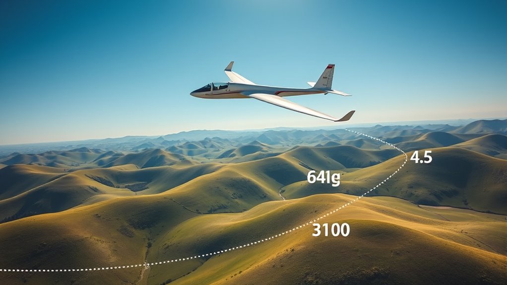 aircraft glide efficiency ratio