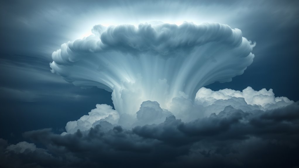 anvil clouds indicate severe weather