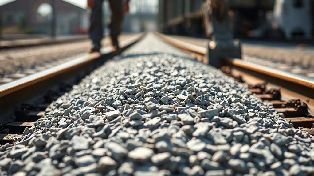 apply ballast carefully and precisely