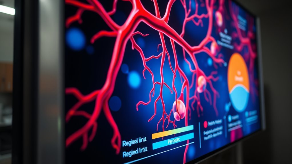 blood flow ensures tissue oxygen