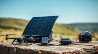 charge devices with sunlight