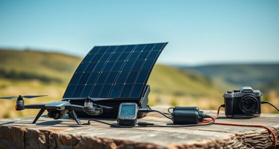 charge devices with sunlight