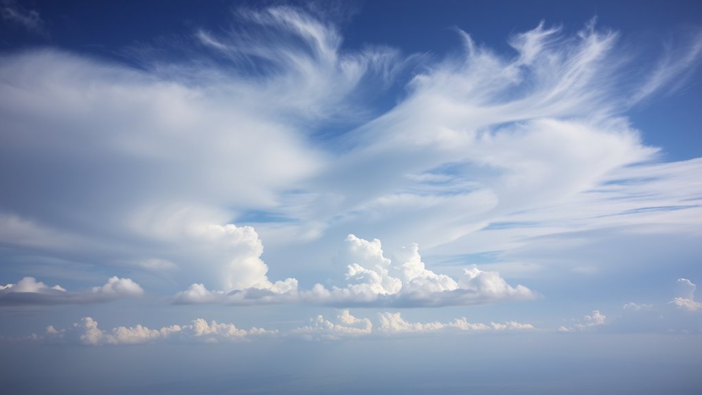 clouds darken shadows soften