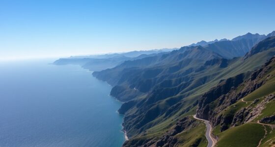 convergence lines over ranges