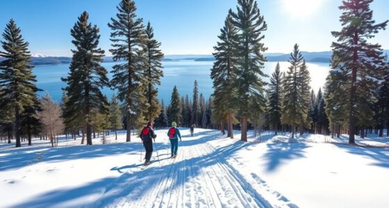 cross country skiing in mazury