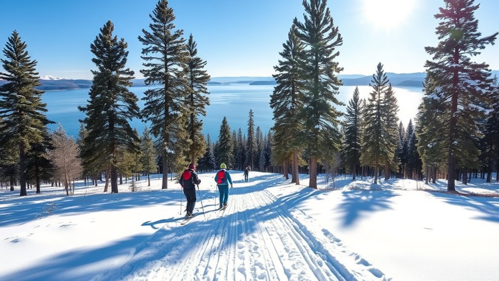 cross country skiing in mazury