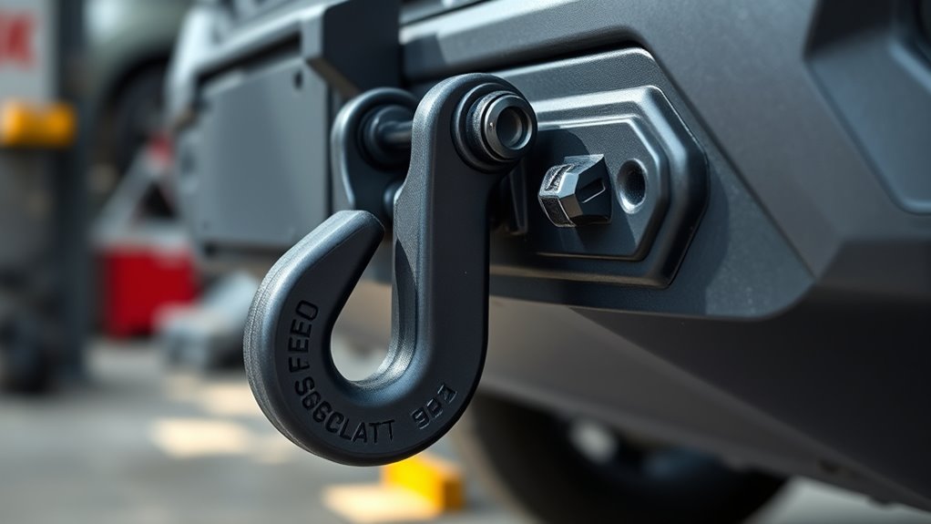 durable corrosion resistant tow hooks