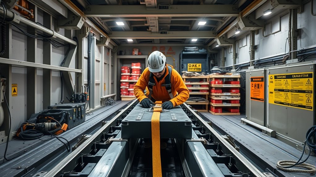 ensure safe ballast procedures