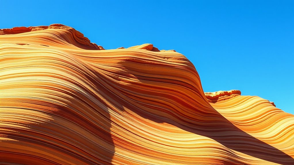 erosion shapes wave like formations