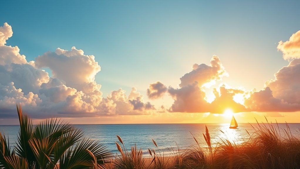 land heats faster cools ocean