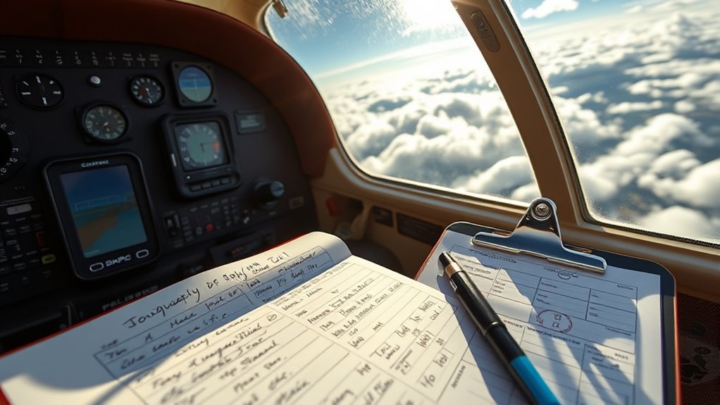 maintain comprehensive flight records