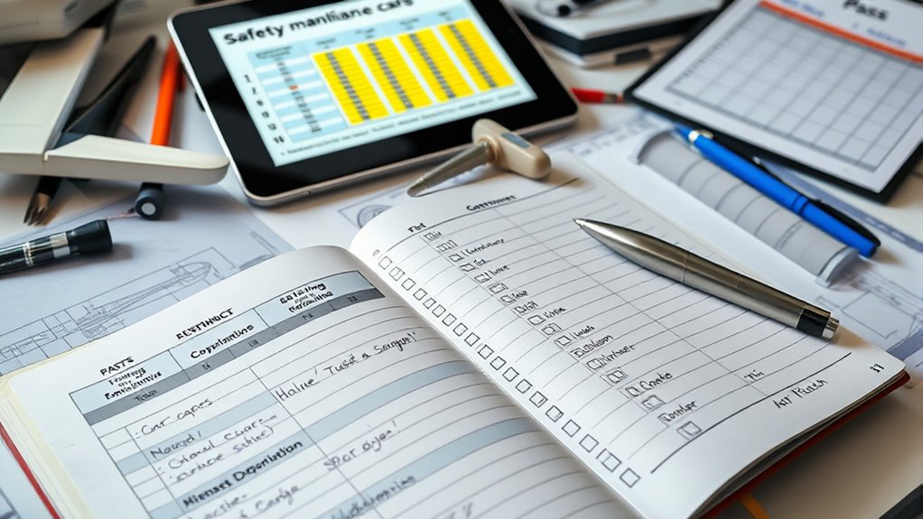 maintain logs for safety