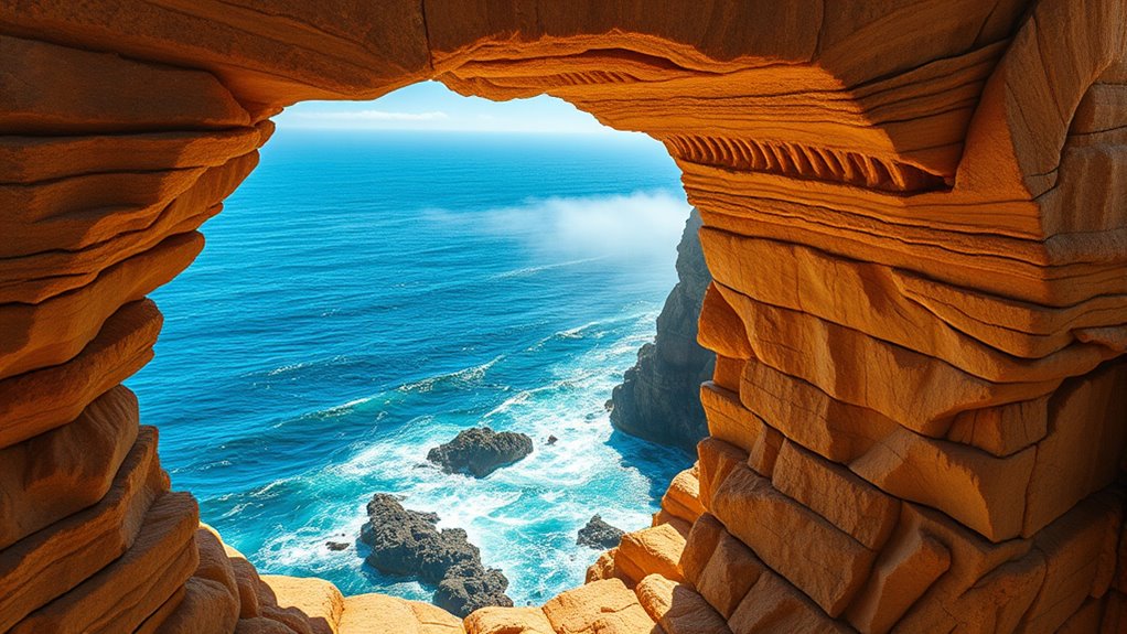 majestic rugged coastal cliffs