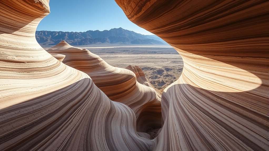 mineral erosion and landform creation
