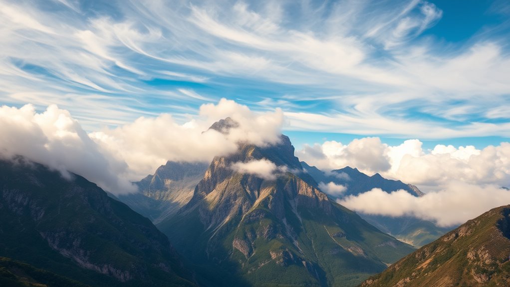 moist air ascends mountains