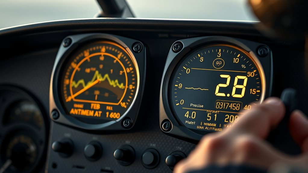 monitoring sink rate instruments