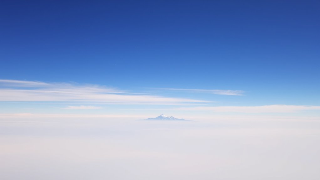 observe cloud layers stability