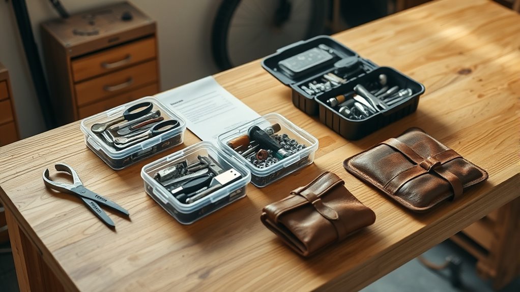 organize tools for quick access