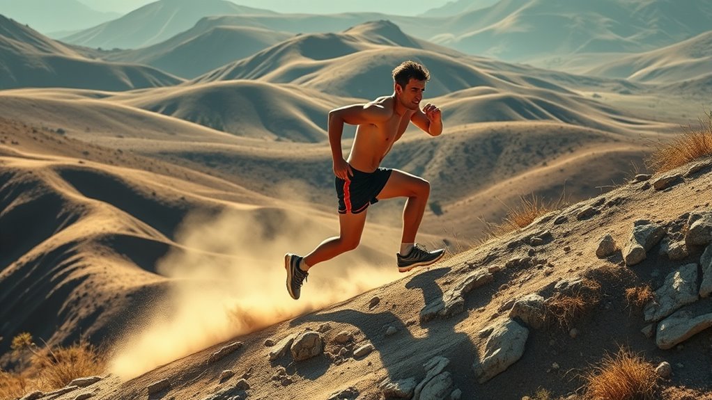 powerful uphill sprint techniques