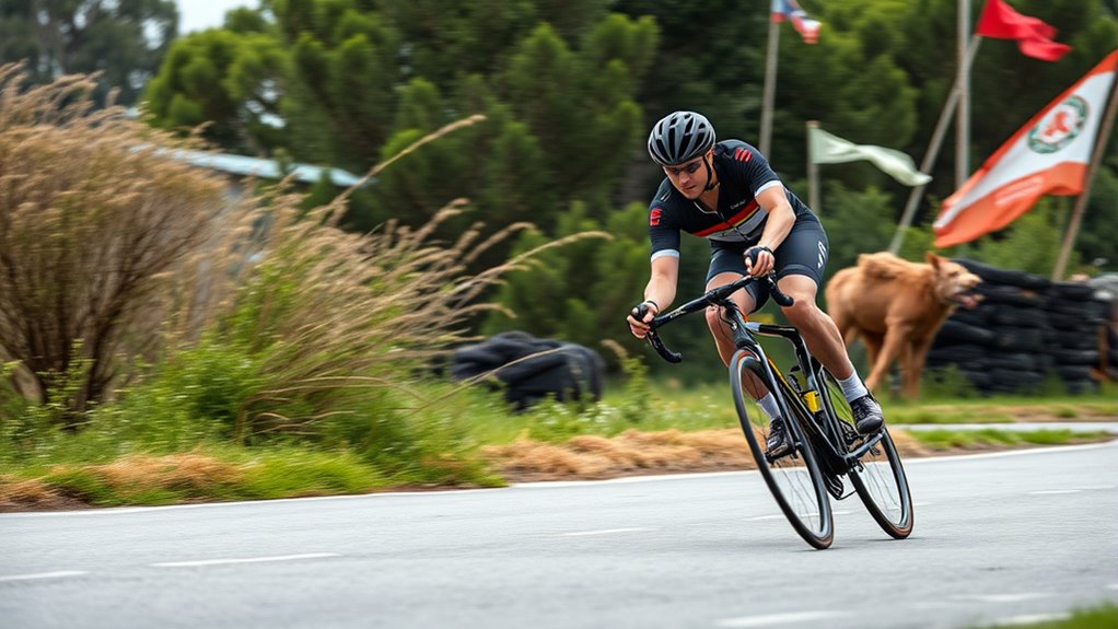 practice smooth controlled steering