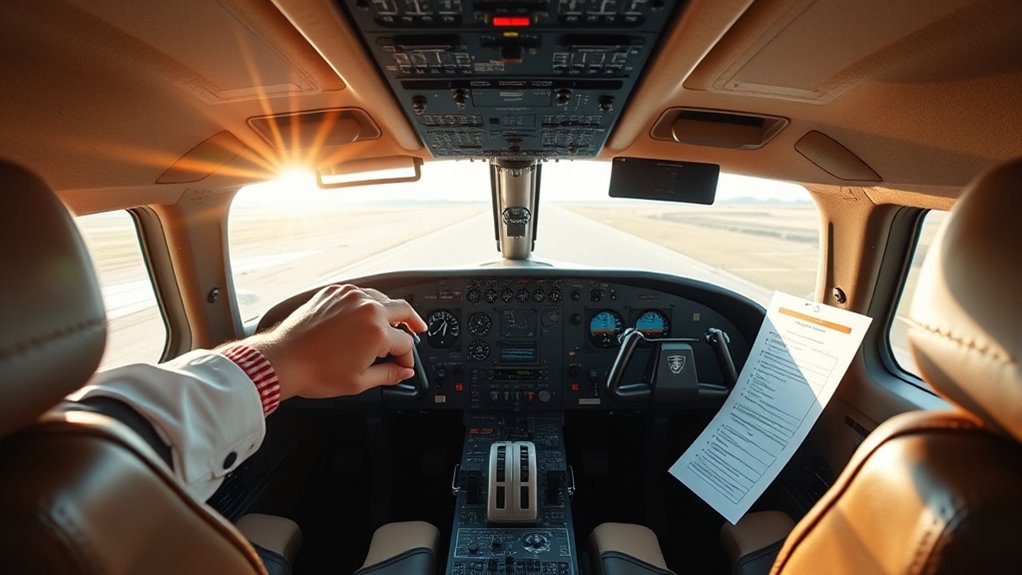 pre flight aircraft safety check