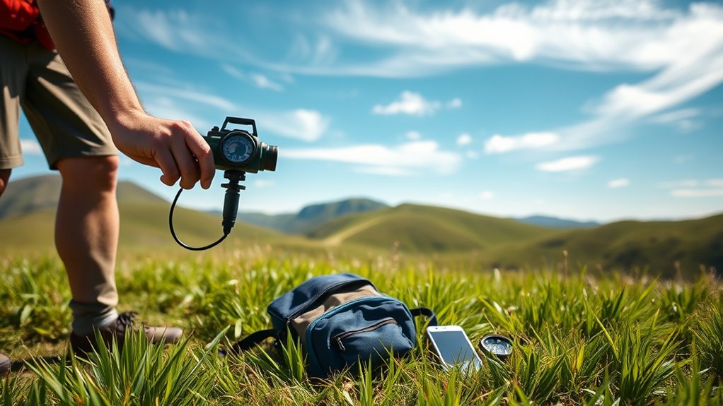 prepare equipment and location