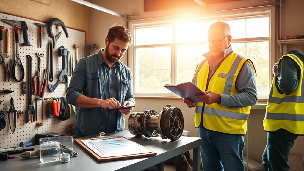 prepare thoroughly for inspection