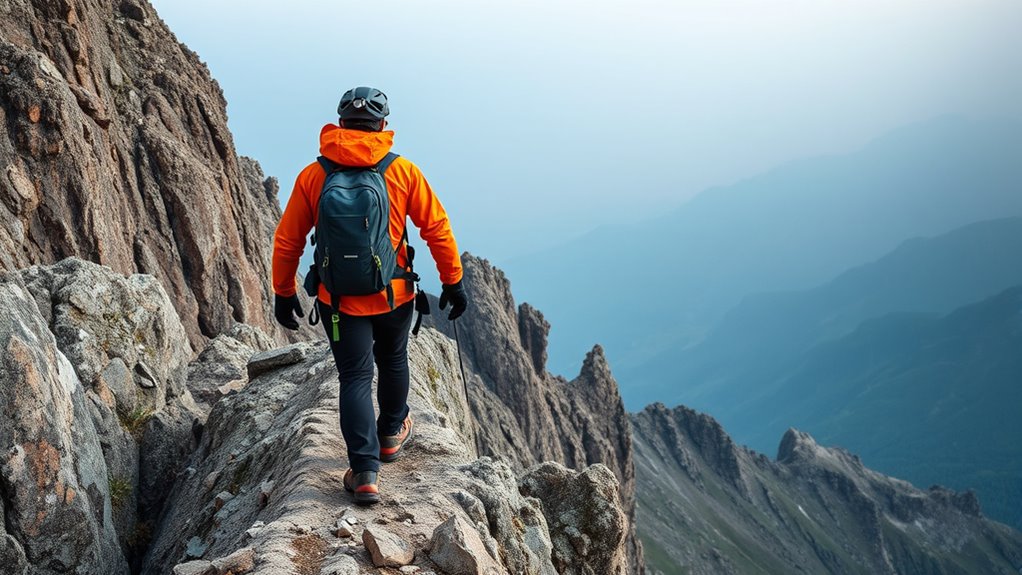 proper mountain hiking gear