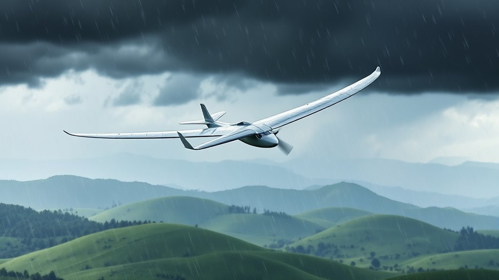 rain enhances thermal detection