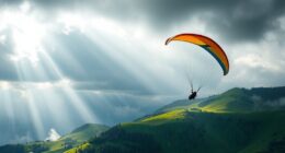 rain enhances thermal lift