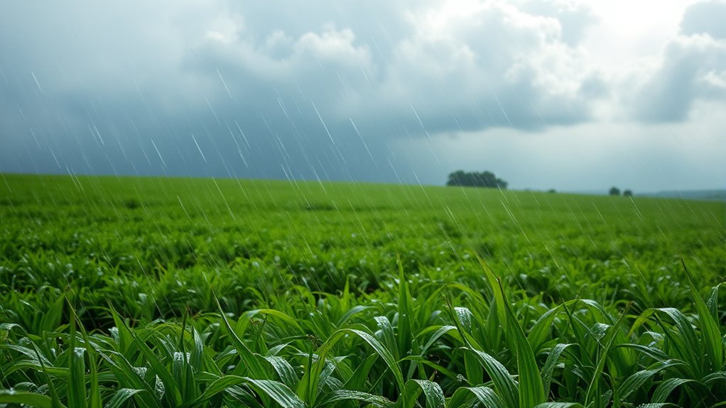 rain s effect on thermal activity