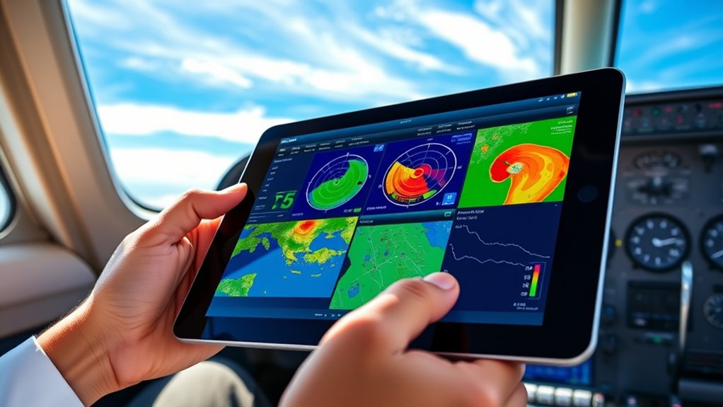 real time flight information management