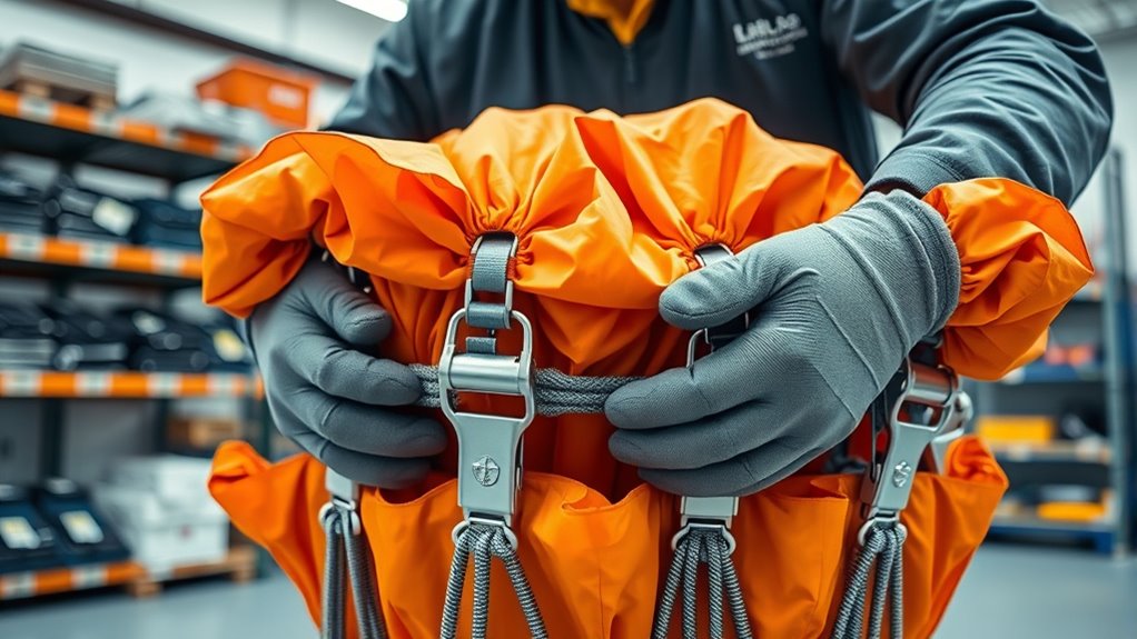 scheduled parachute repacking intervals