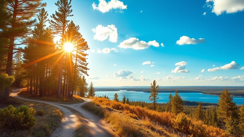 seasons for scenic hikes