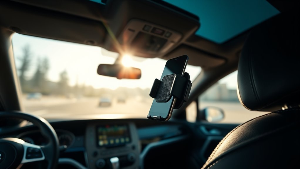 secure adjustable device mount