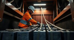 securely stow ballast safely