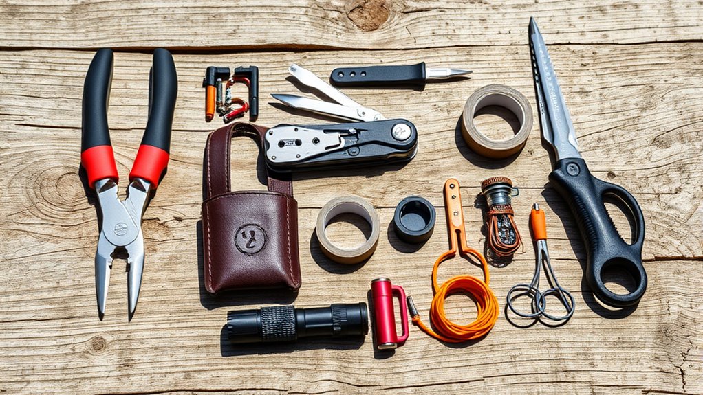 select essential repair tools