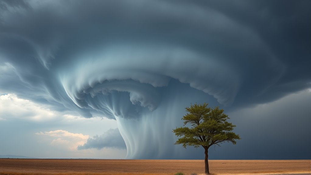 silent warning before storm