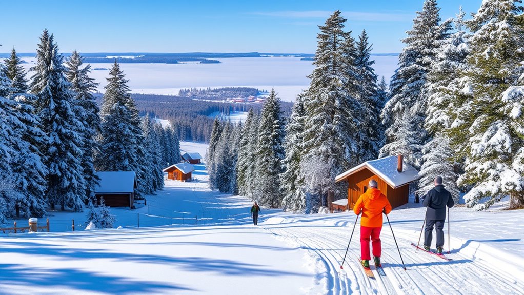 skiing gear rental availability