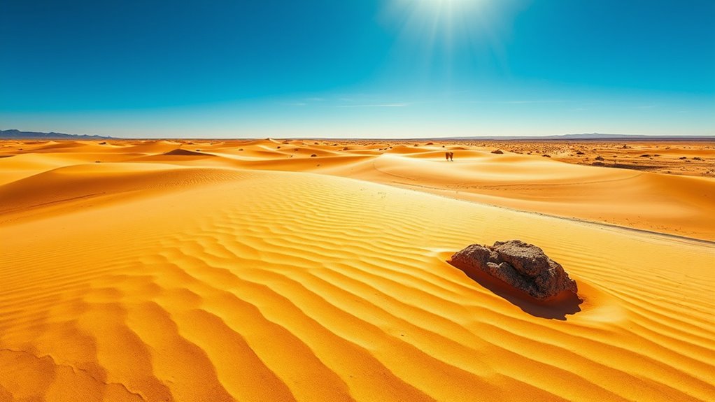 solar impact on surface temperature