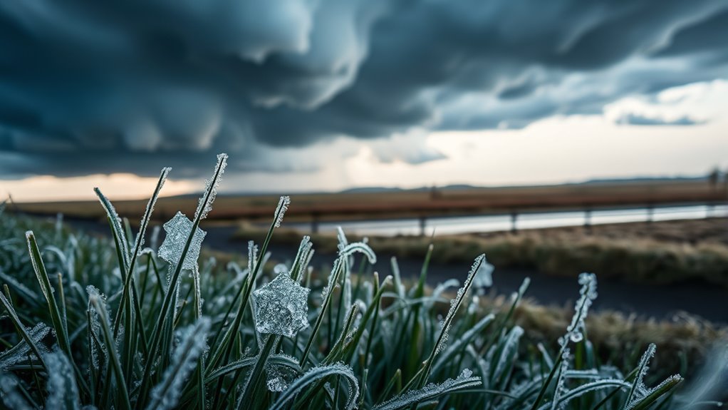 sudden temperature drop warning