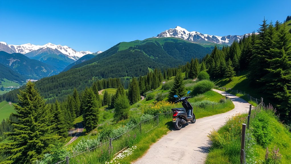 sustainable trail and transport