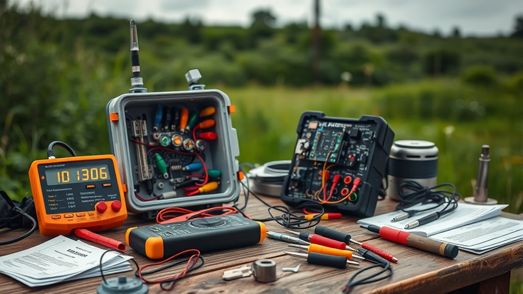 test sensors and troubleshoot