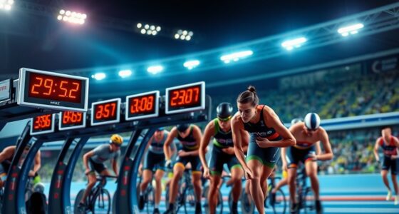 timing the race start